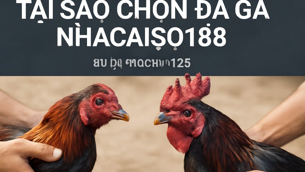 Minh họa: Tại Sao Chọn Đá Gà Nhacaiso188