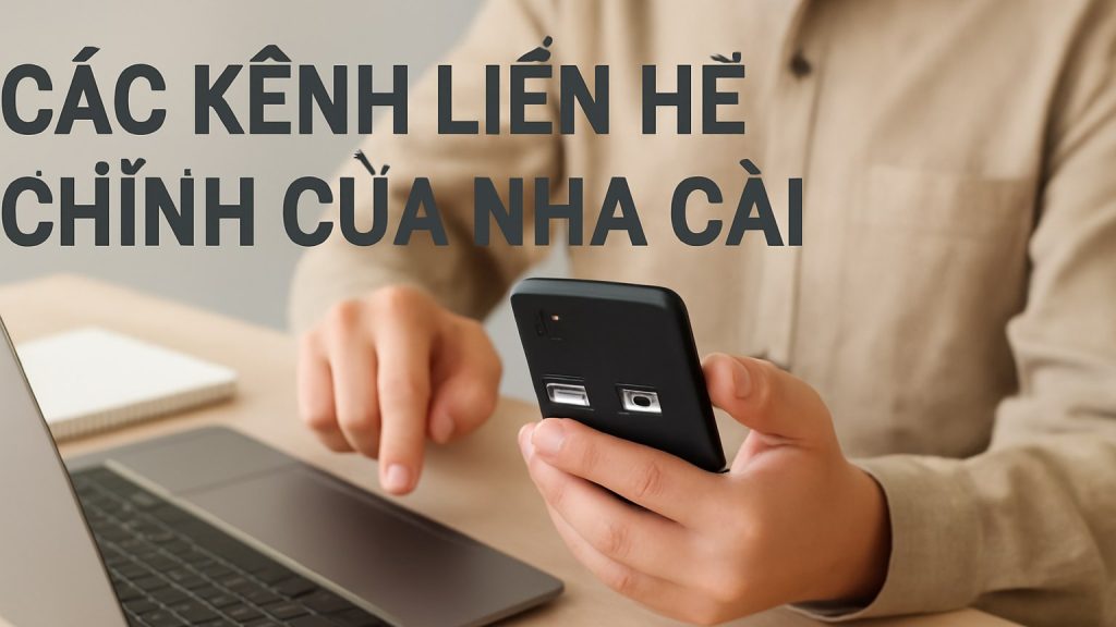 Minh họa: Các Kênh Liên Hệ Chính Của Nhà Cái