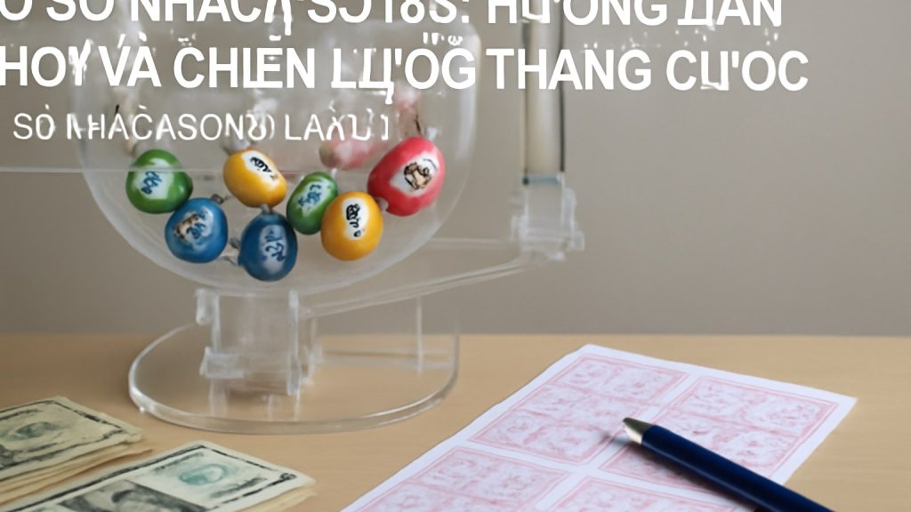 Xổ số Nhacaiso188: Hướng dẫn chơi và chiến lược thắng cược