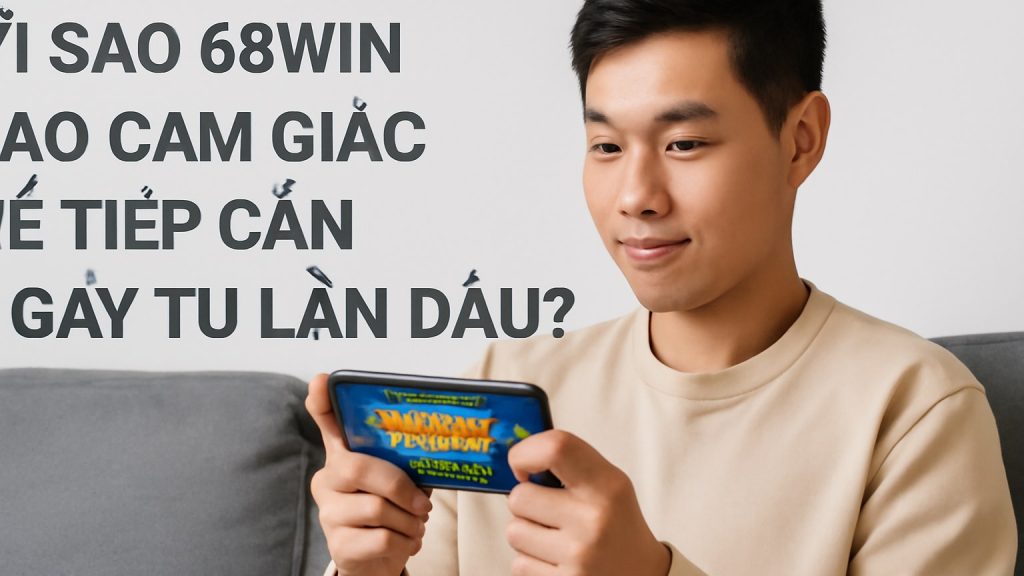 Minh họa: Vì sao 68win tạo cảm giác dễ tiếp cận ngay từ lần đầu?