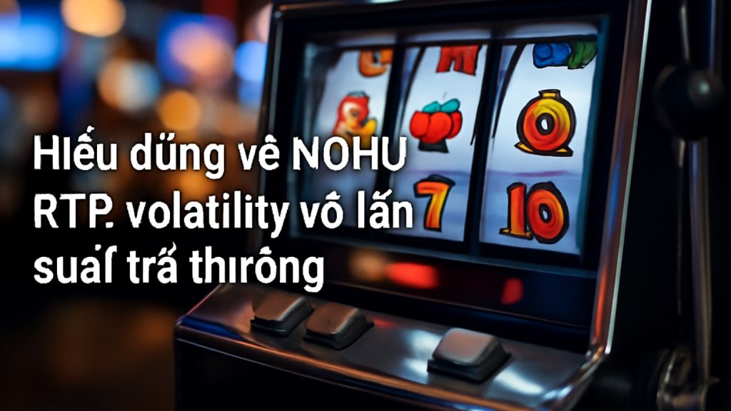 Hiểu đúng về NOHU: RTP, volatility và tần suất trả thưởng Minh họa: Hiểu đúng về NOHU: RTP, volatility và tần suất trả thưởng