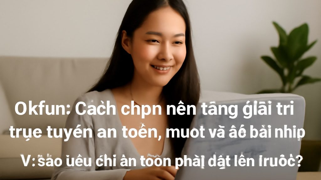 Okfun: Cách chọn nền tảng giải trí trực tuyến an toàn, mượt và dễ bắt nhịp