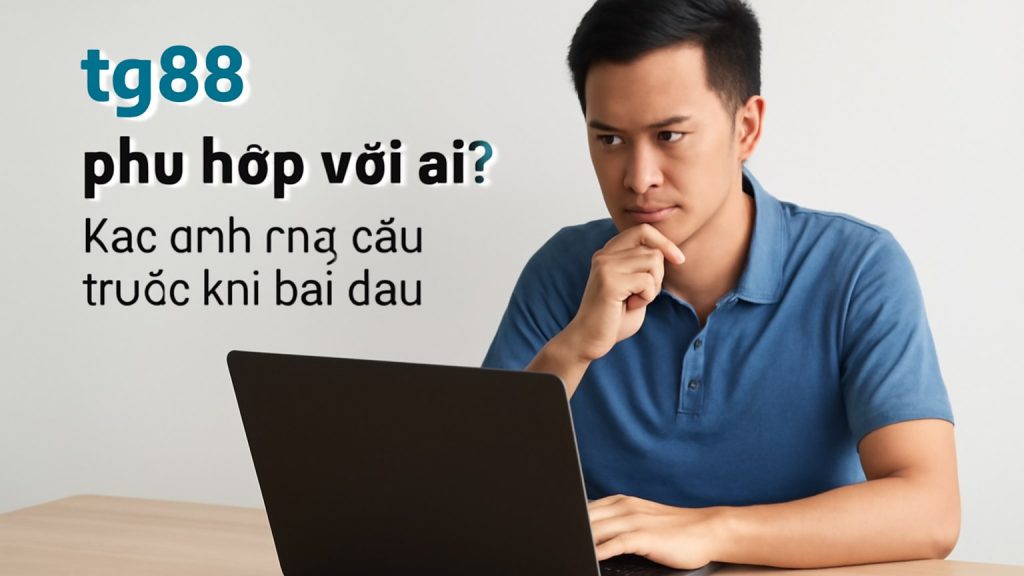tg88 phù hợp với ai? Xác định nhu cầu trước khi bắt đầu Minh họa: tg88 phù hợp với ai? Xác định nhu cầu trước khi bắt đầu